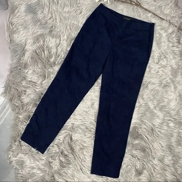 Talbots Navy Cropped pants - size 2 - Picture 1 of 7